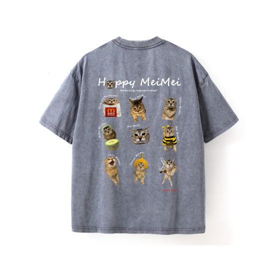 230G Snow Wash Meimei T-Shirt 01