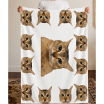 Flannel Blanket 280G sm single-side print