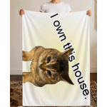 Flannel Blanket 280G sm single-side print