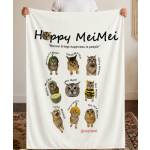 Flannel Blanket 280G sm single-side print