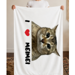 Flannel Blanket 280G sm single-side print